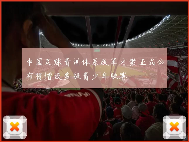 中国足球青训体系改革方案正式公布将增设多级青少年联赛