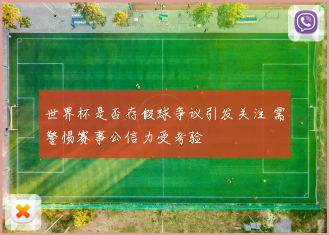 世界杯是否存假球争议引发关注 需警惕赛事公信力受考验